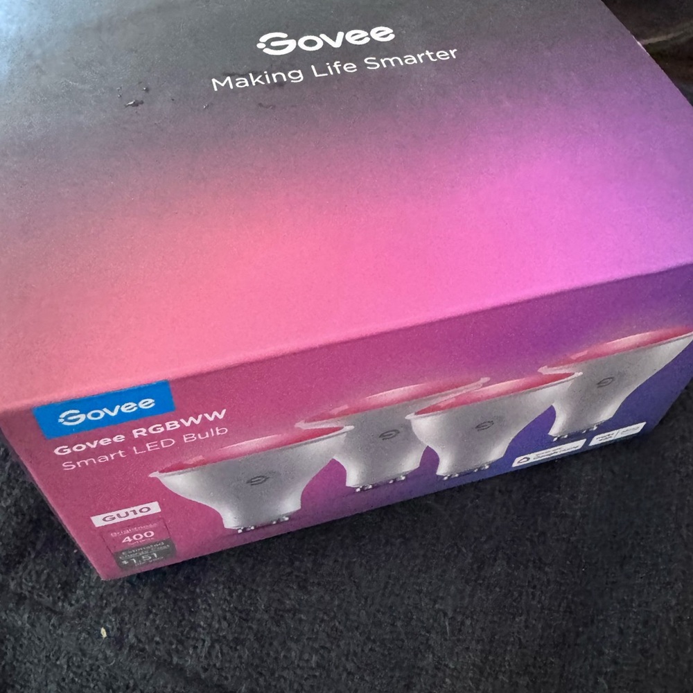 BNIB Govee GU10 bulbs